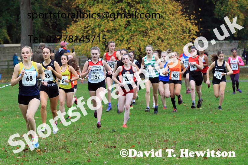 Womens under-17s and Under-20s, 2022 Start Fitness NEHL, Lambton Castle, Durham.  Photo: David T. Hewitson/Sports for All Pics